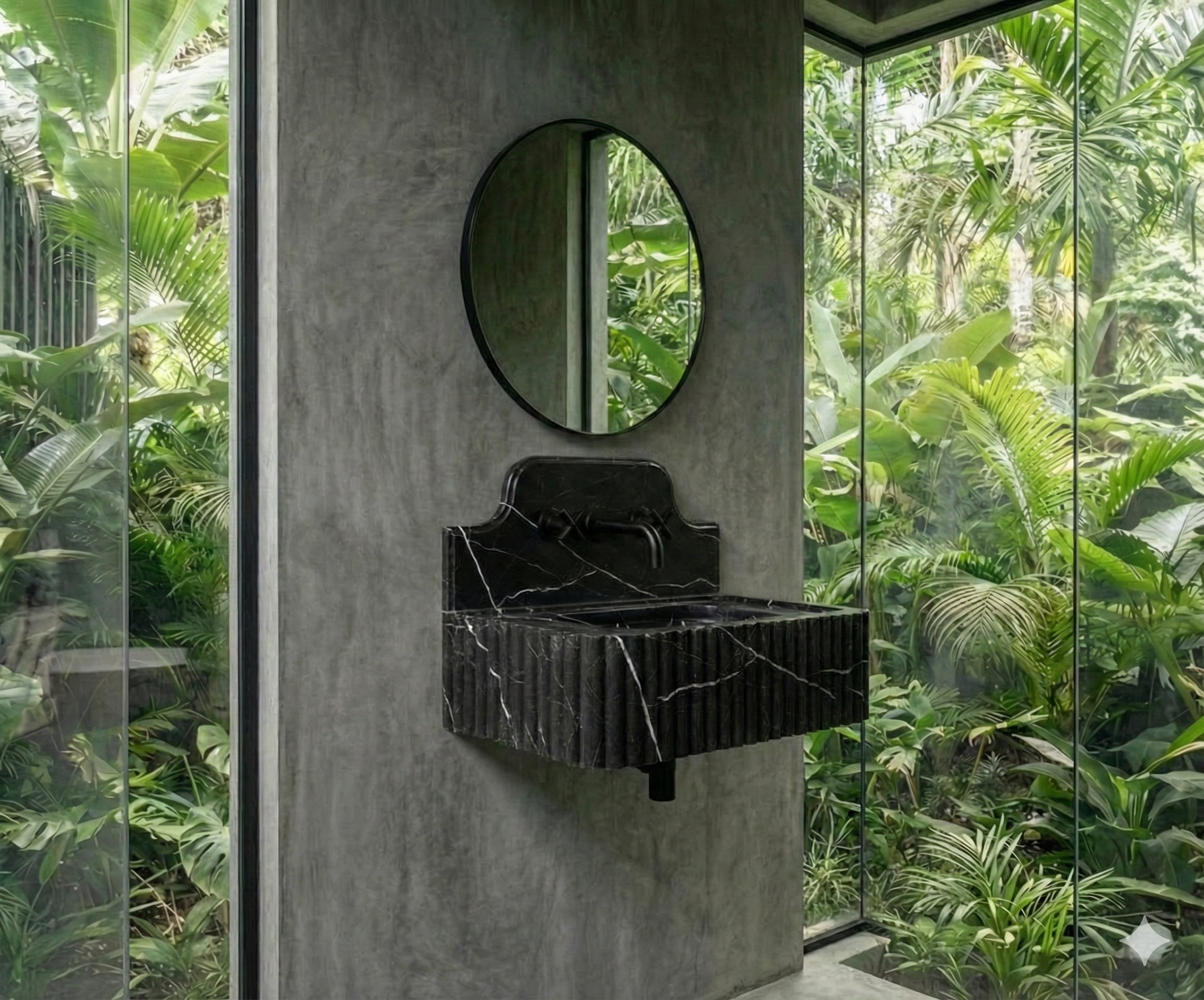 Nero Marquina Black Marble Sink ,Marble Wash Basin,Backsplash marble sink