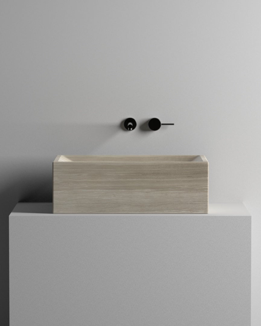 Countertop Marble Sink ,Travertine Marble Wash Basin For Bathroom