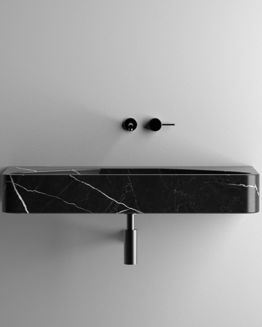 Nero Marquina Black Marble Sink ,Marble Wash Basin