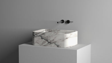 Countertop Marble Sink ,Lilac Marble Wash Basin For Bathroom